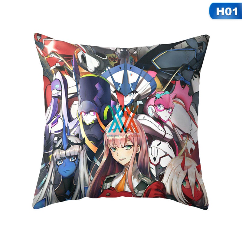 Vỏ Gối Họa Tiết Hoạt Hình Darling In The Franxx Zero Two Otaku Dakimakura