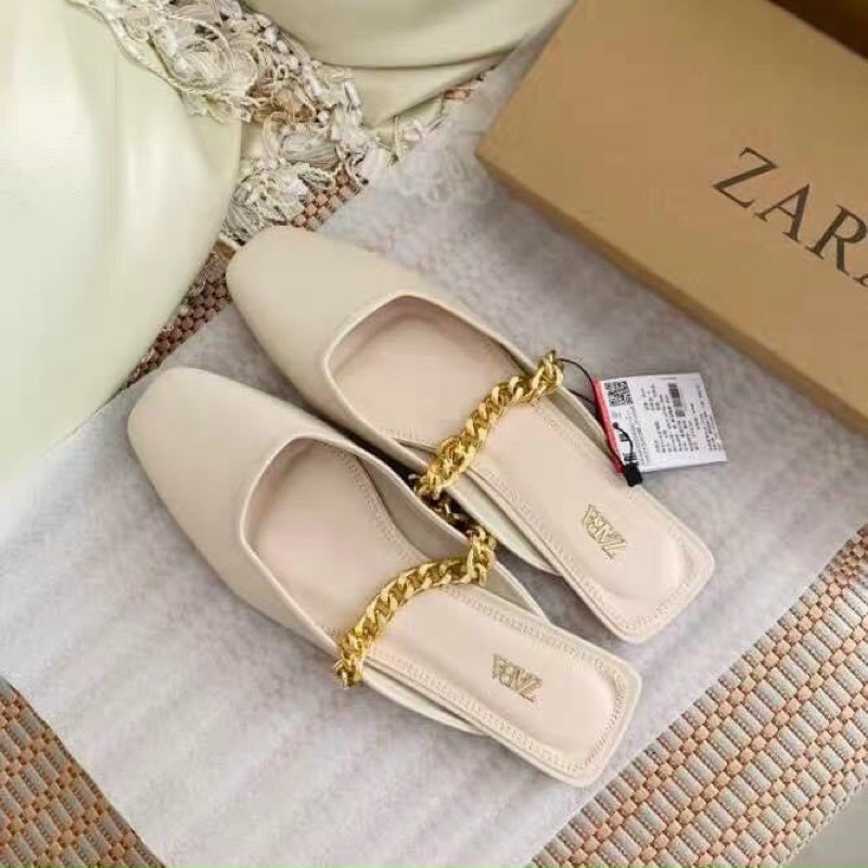 Dép sục zara quai xích fullbox