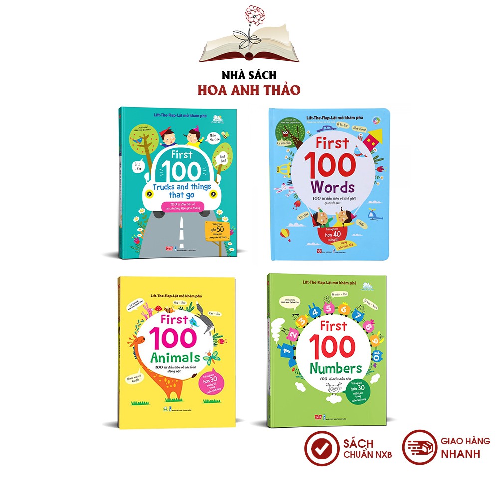 Sách Lift The Flap Lật mở khám phá song ngữ Việt Anh cho bé 06 tuổi (nhiều chủ đề)