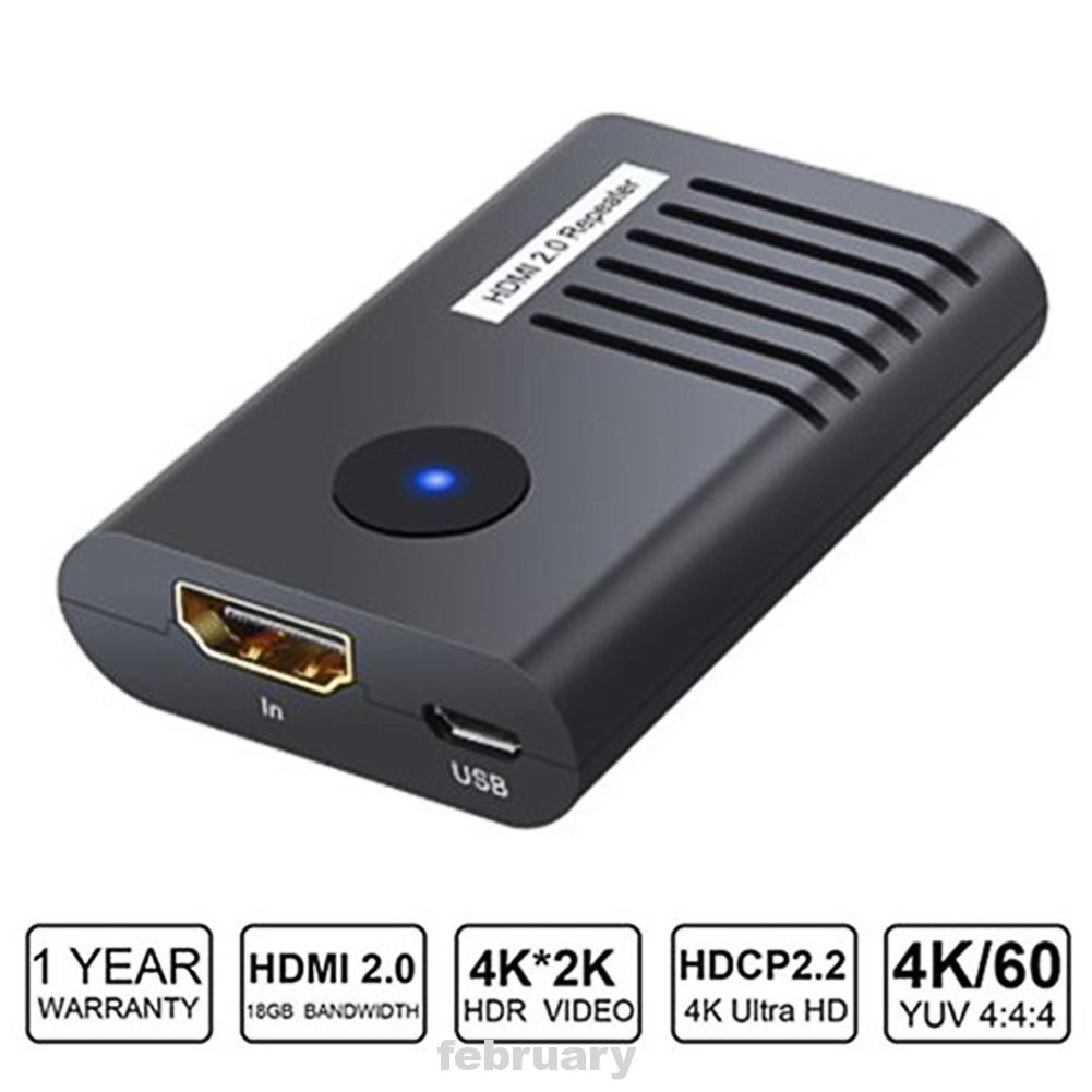 Bộ Khuếch Đại Tín Hiệu Hdmi 1080p 3d 45m 4k 60hz Cho Pc Dvd Hdcp 2.2 | BigBuy360 - bigbuy360.vn