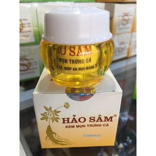Kem hảo sâm sạch mụn trắng da