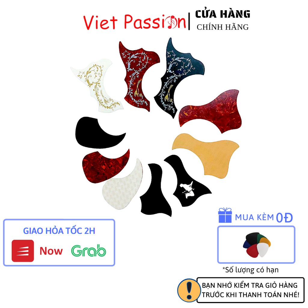Miếng dán chống trầy xước cho đàn guitar acoustic, classic vietpassion