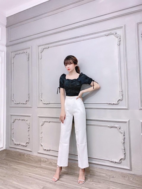 QUẦN ỐNG RỘNG NỮ CHẤT TUYẾT MƯA HOTTREND