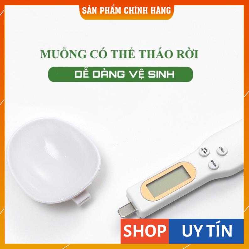 Cân tiểu ly thìa điện tử đong gia vị nguyên liệu làm bánh và đồ ăn dặm cho bé 500/0,1g