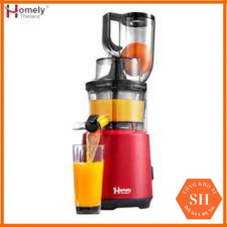 Máy Ép Chậm Hoa Quả Homely HL-916, Máy Ép Chậm Trái Cây Tốc Độ 60 Vòng/ Phút Ép Kiệt Bã Giữ Được Vitamin và Khoáng Chất