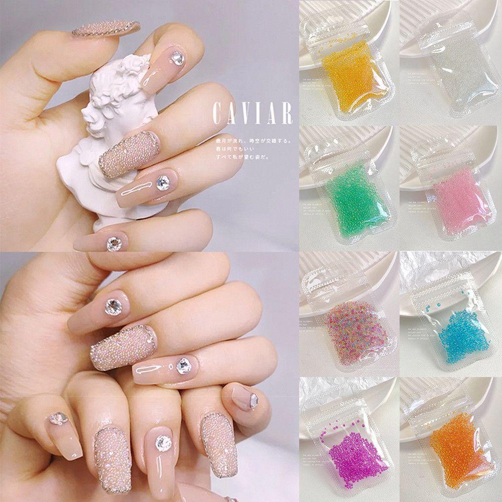 Hạt Thủy Tinh LEILY 1 Gói|Vòng Tròn 3D Trang Trí Thời Trang