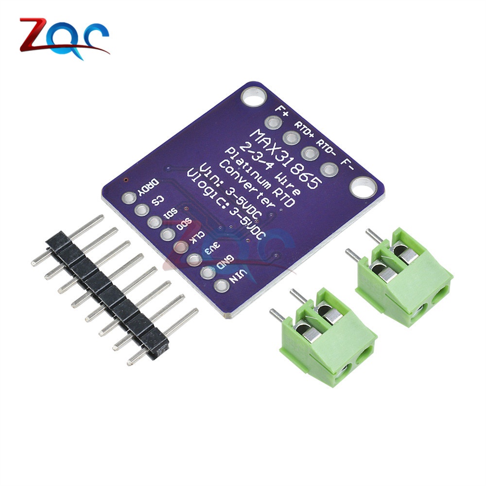 Mô Đun Cảm Biến Nhiệt Độ Max31865 Pt100 To Pt1000 Rtd-To-Digital Module 3.3v / 5v Cho Arduino