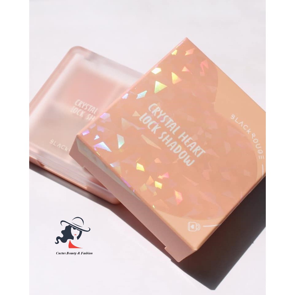 Bảng phấn mắt 4 ô Blackrouge Crystal Heart Lock Shadow đủ màu | BigBuy360 - bigbuy360.vn