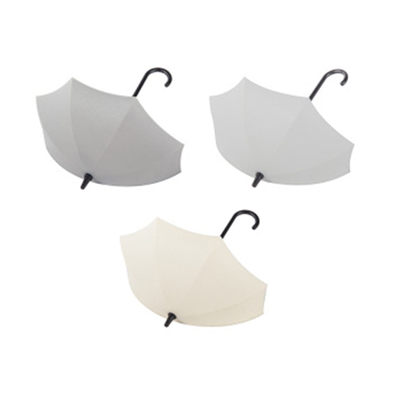 Set 3 Móc Treo Đồ Dán Tường Hình Cây Dù