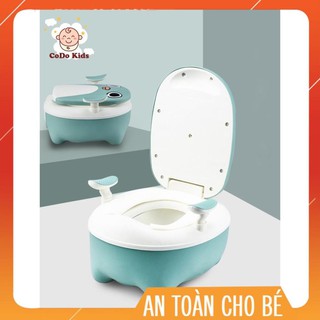 Bô Cho Bé Tiện Lợi, Bô Vệ Sinh Cho Bé Cao Cấp Siêu Bền Hình Chim Cánh Cụt