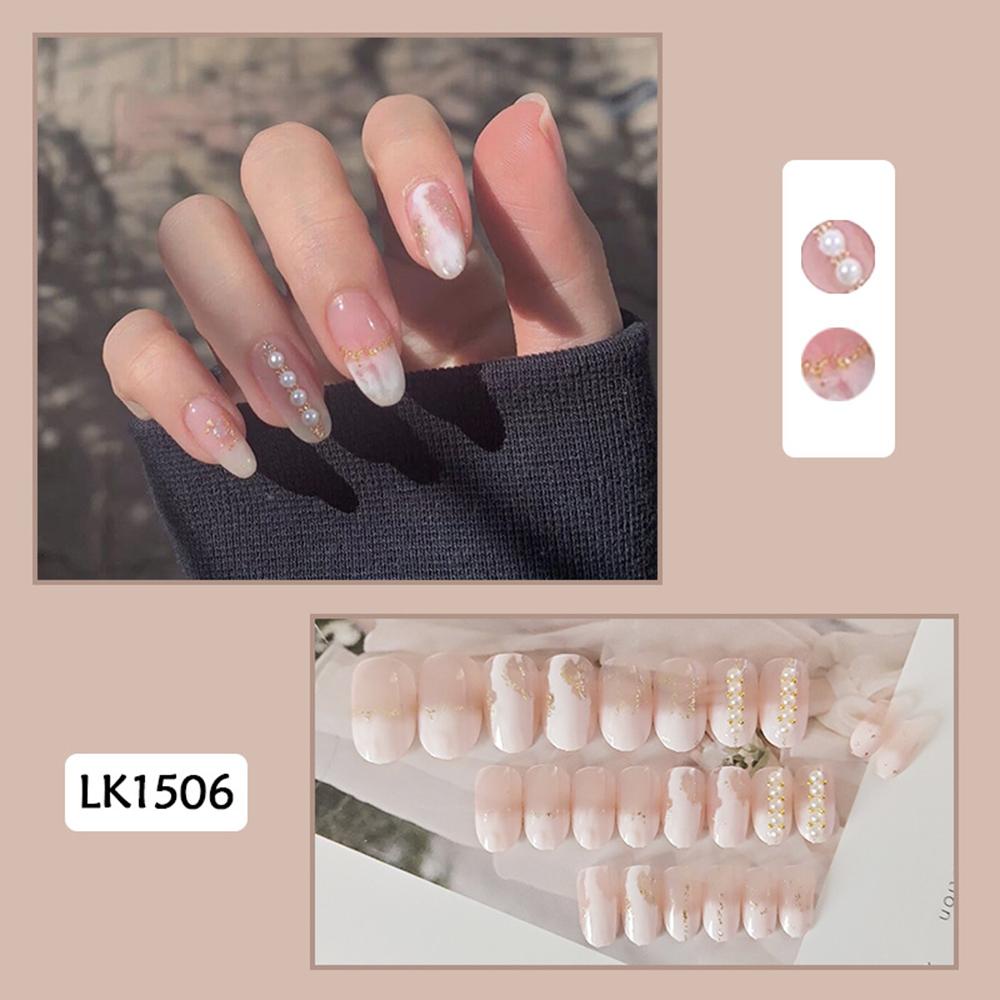 Hộp 1 / 24 Móng Tay Giả Thời Trang