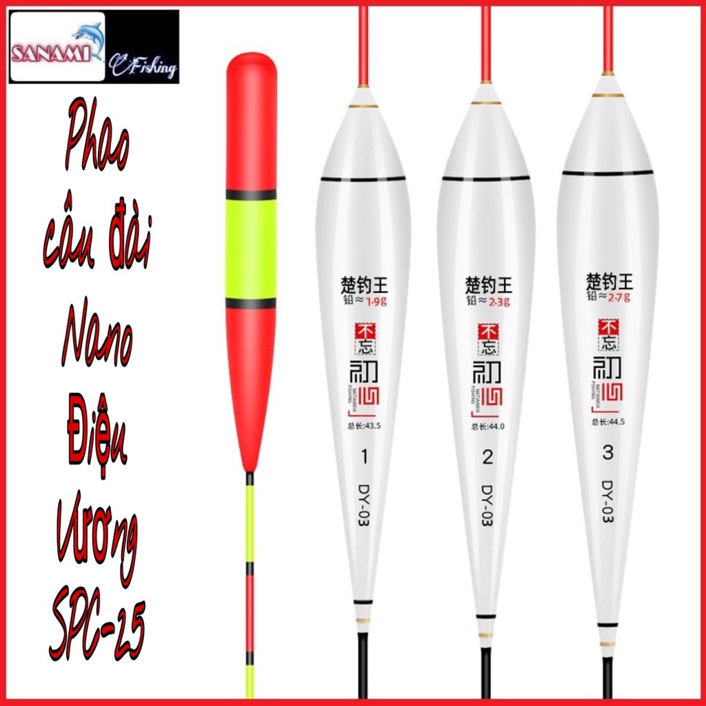 Phao Câu Đài Tăm To Nano Cao Cấp Điệu Vương Truyền Tín Hiệu Nhanh SPC-25 - Sanami Fishing