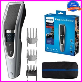 Tông đơ cắt tóc nam cao cấp thương hiệu Philips HC5690/15 Tích hợp 2 lưỡi cắt - Bảo hành 12 tháng