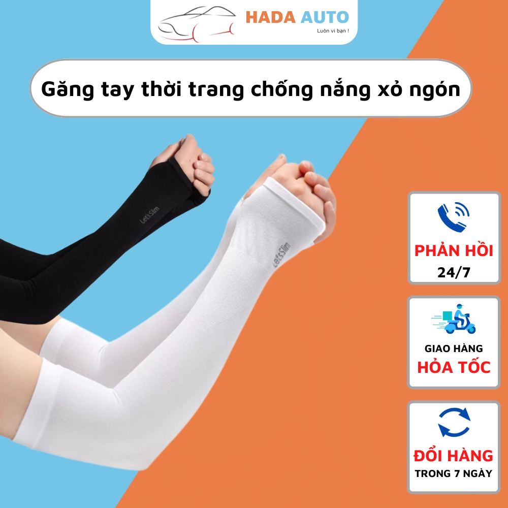 Găng tay chống nắng Ống tay chống nắng Hàn Quốc Let's slim