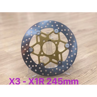 Đĩa thắng X1R 245mm lòng vàng chính hãng