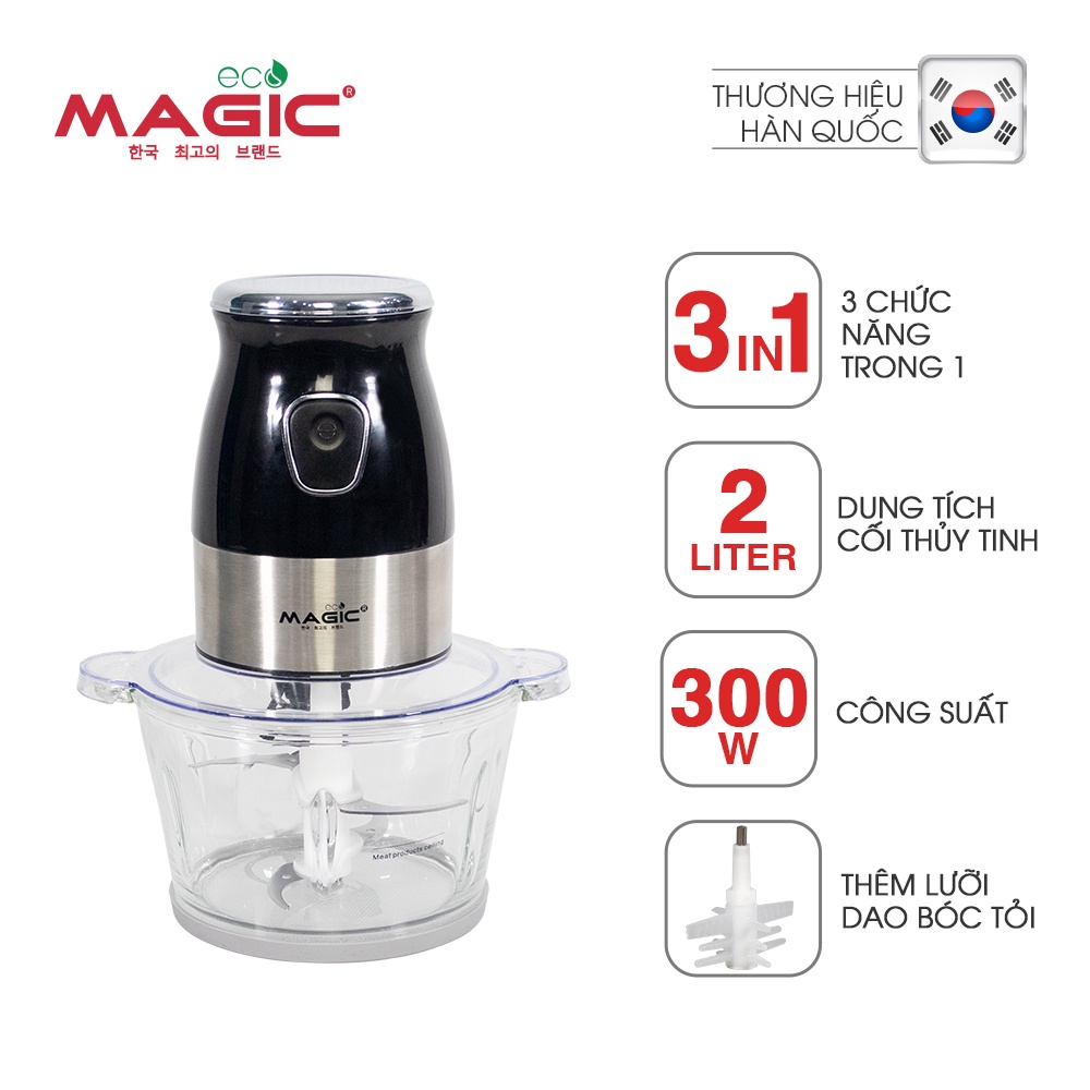 Máy xay thực phẩm đa năng Magic, bảo hành chính hãng