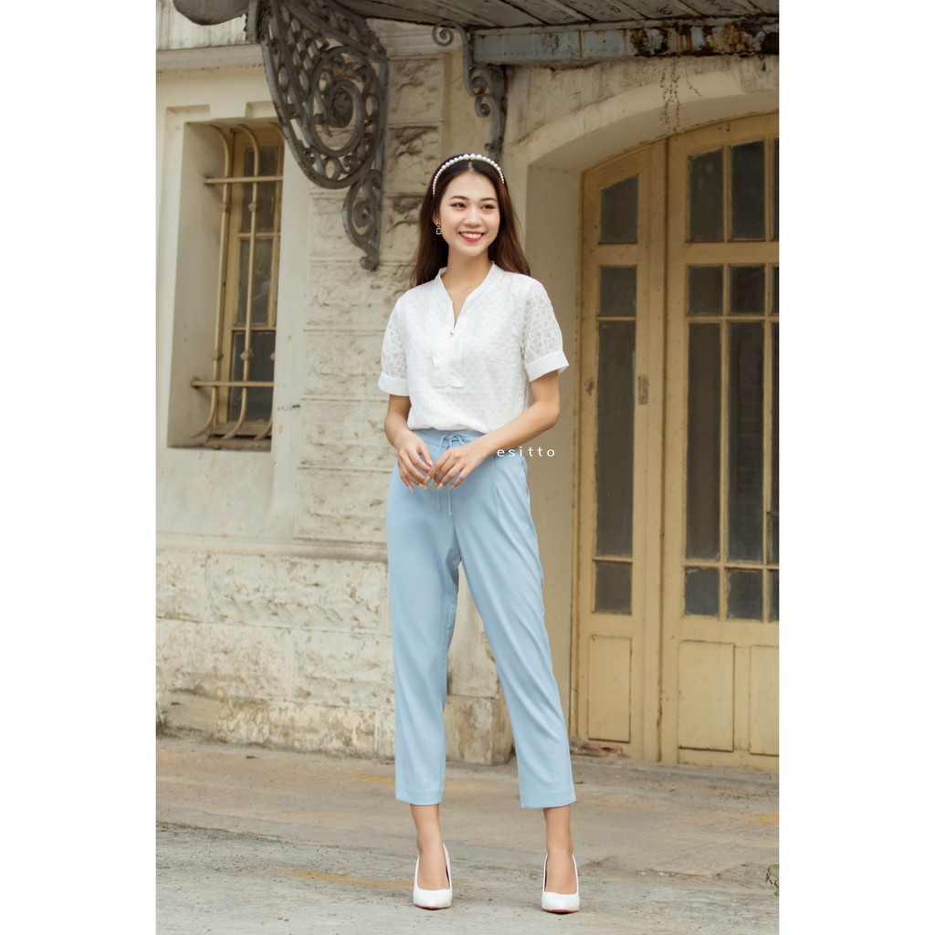 [ESTWB11064] QUẦN TÂY NỮ LƯNG THUN  - esitto | BigBuy360 - bigbuy360.vn