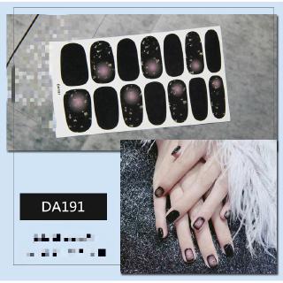 Set 14 nhãn dán trang trí móng nghệ thuật