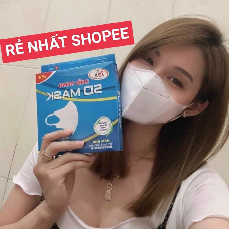 Thùng Khẩu trang 5D Mask  kháng khuẩn quai thun giá sỉ chính hãng Famapro