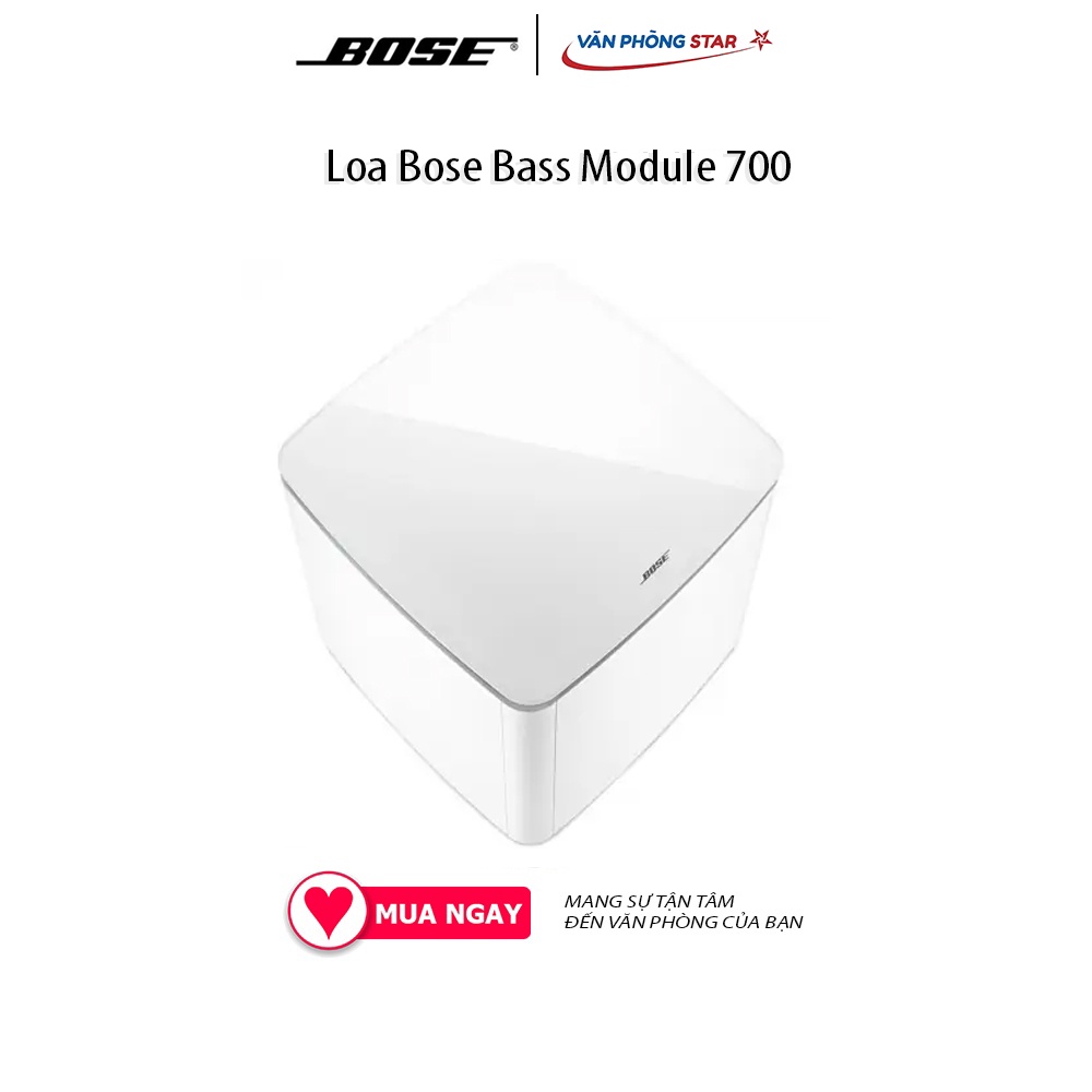 Loa Bose Bass Module 700 Kết nối không dây wifi Âm Bass sống động, chân thực Công nghệ Quiet Port