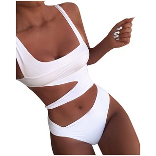 Bikini Màu Trơn Quyến Rũ Cho Nữ
