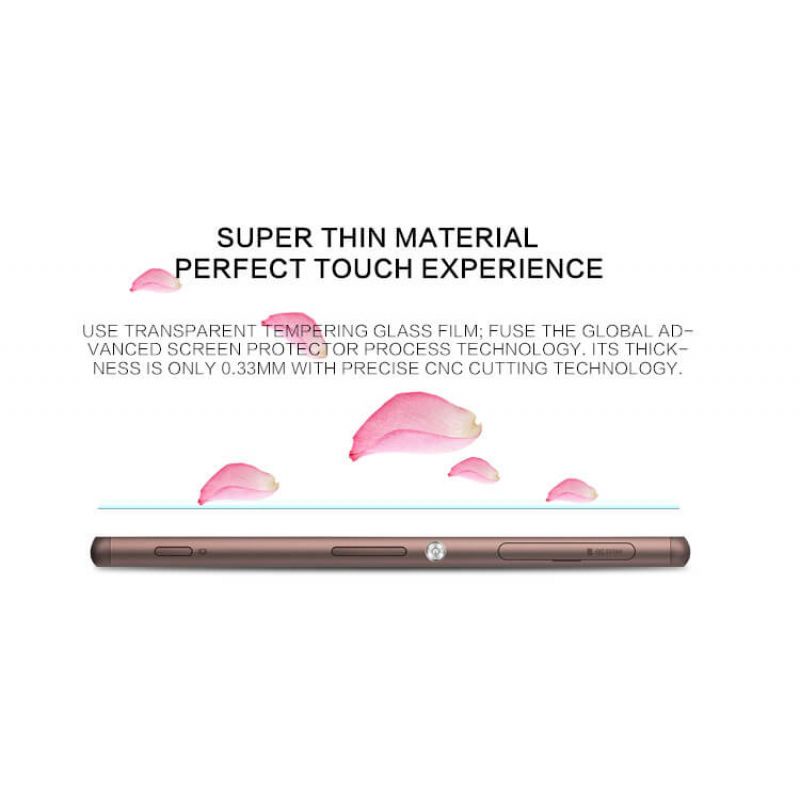 [Ảnh Thật] Kính CL SONY Z3 MẶT SAU Cường Lực mài cạnh 2.5D-9H-0.26mm