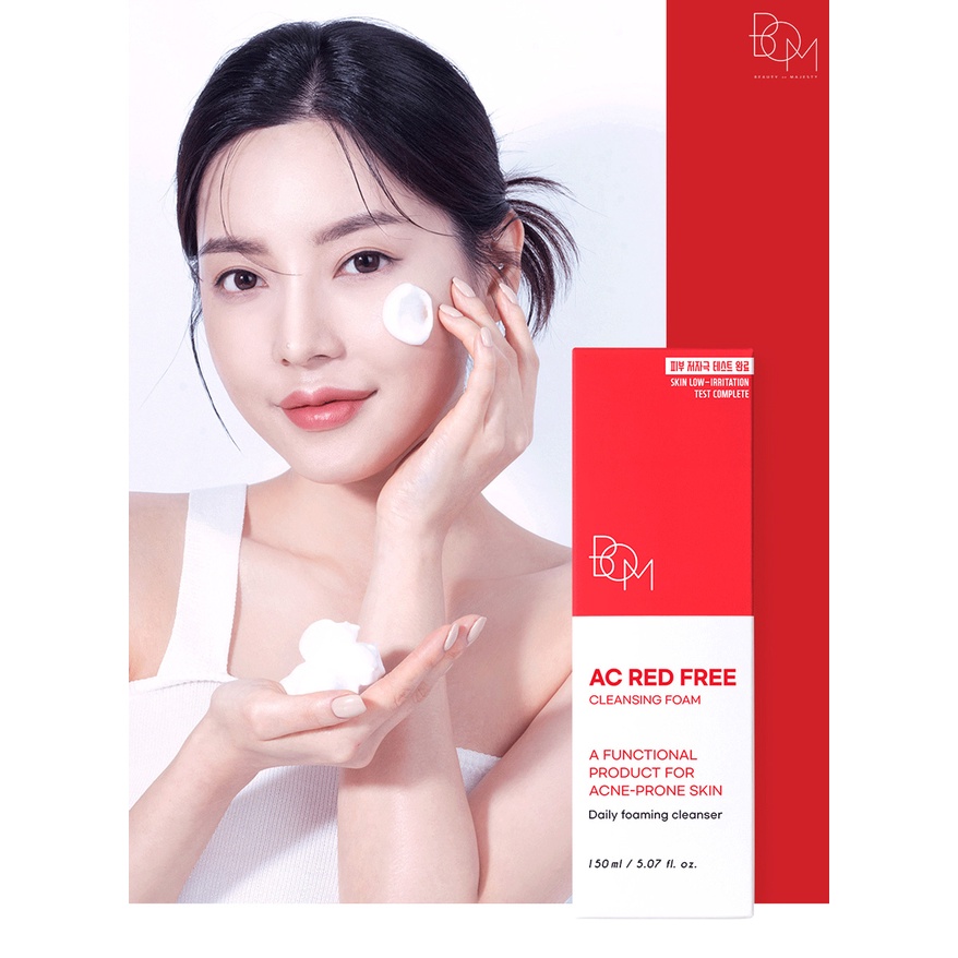 Sữa Rửa Mặt B.O.M Tạo Bọt Ngăn Ngừa Mụn 150ml | Hasaki | Sản phẩm chính hãng