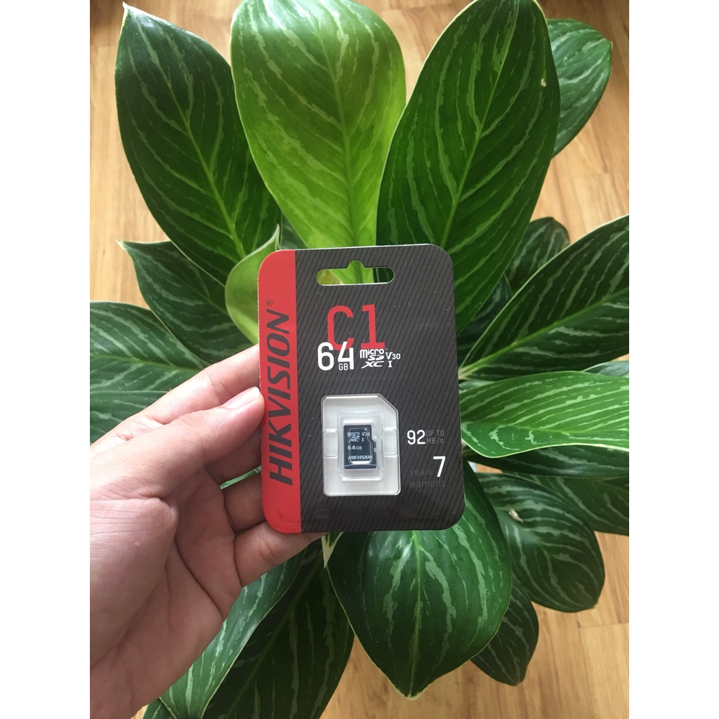 Thẻ nhớ chuyên camera Mirco SD HIKVISION 64G - 32GB - 92MB/s, chuyên ghi hình cho camera, máy ảnh, ...