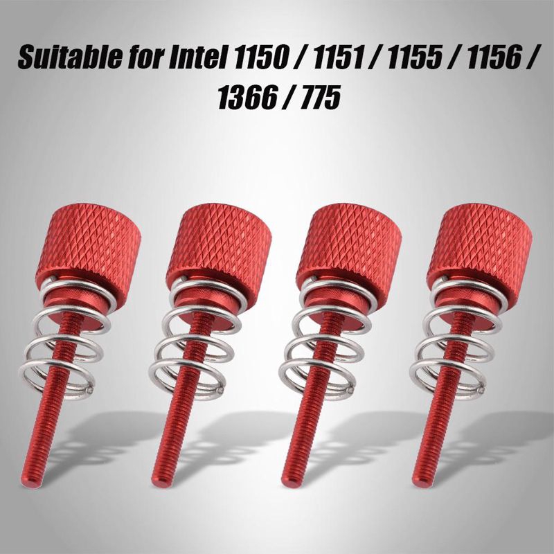 Set 4 Ốc Vít Lắp Đặt Hệ Thống Làm Mát Cpu Intel 1150 1151 1155 1156