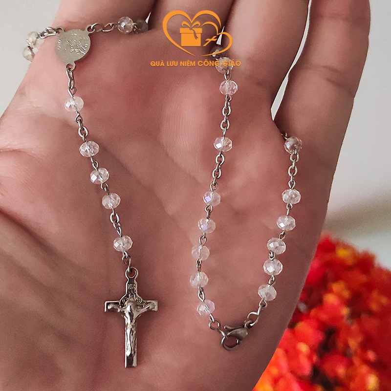 Chuỗi Mân Côi 50 ,Tràng Chuỗi Mân Côi 50 Hạt Quà Lưu Niệm Công Giáo