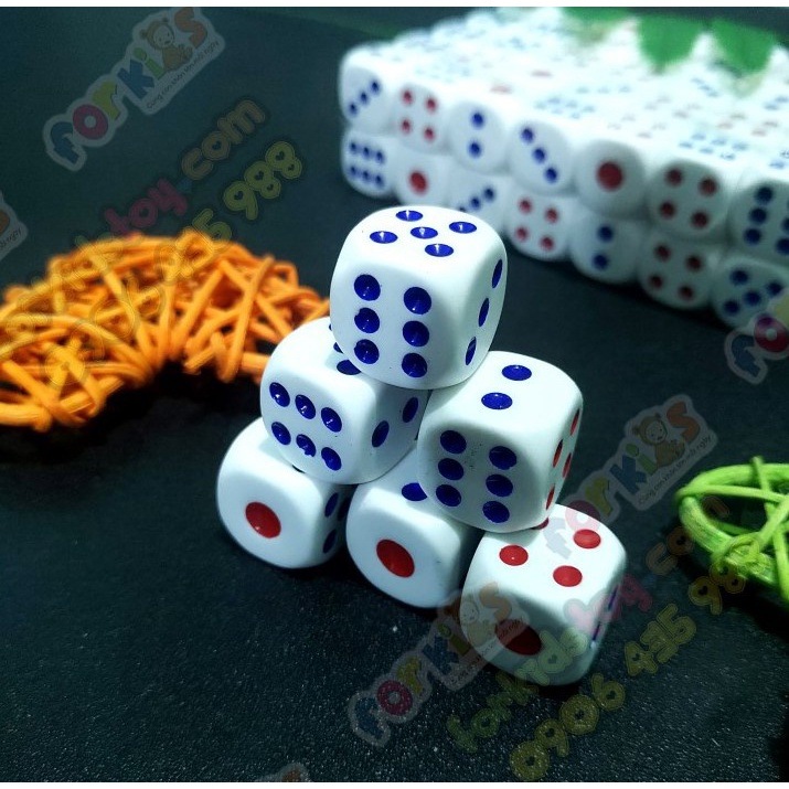 Combo viên xúc xắc xí ngầu 6 mặt chất lượng cao