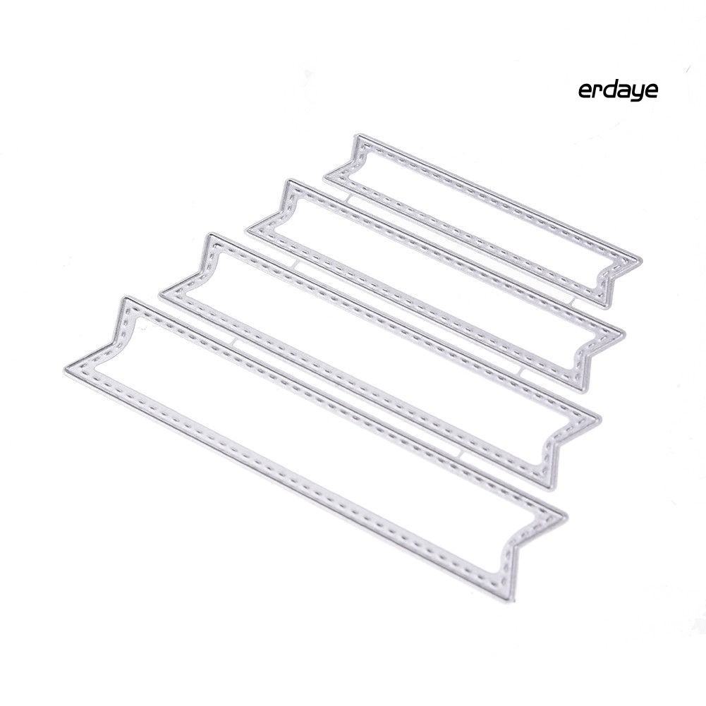 Set khuôn cắt giấy thép carbon hình khung trang trí sổ tay