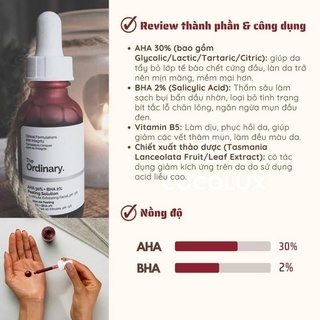 𝑺𝒆𝒓𝒖𝒎 𝑻𝒉𝒆 𝑶𝒓𝒅𝒊𝒏𝒂𝒓𝒚 𝑨𝑯𝑨 30% + 𝑩𝑯𝑨 2% 𝑷𝒆𝒆𝒍𝒊𝒏𝒈 𝑺𝒐𝒍𝒖𝒕𝒊𝒐𝒏