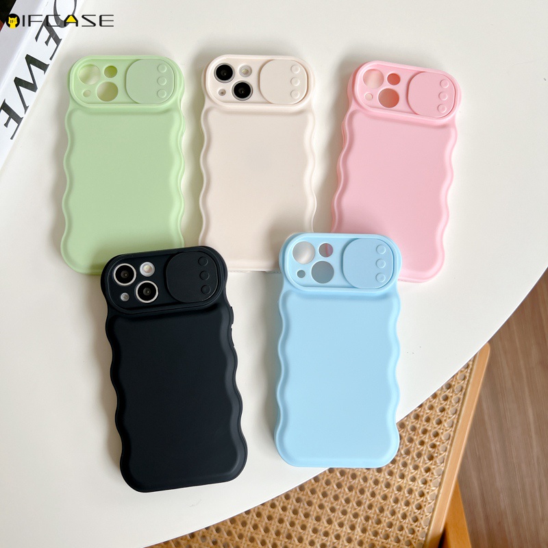 Ốp Điện Thoại Mềm Chống Sốc Màu Kẹo Cho iPhone 13 12 11 Pro Max XS Max XR X