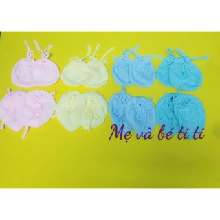 Bao tay chân cột dây chất cotton