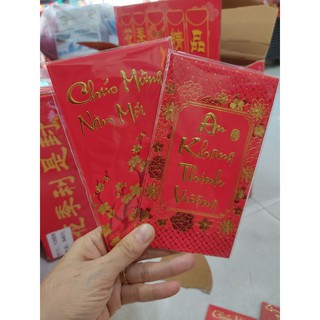 1 xấp bao lì xì nhung lớn
