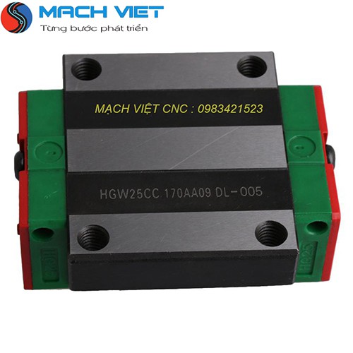 Con trượt vuông Trung quốc có cánh HGW15 HGW20 HGW25 giá rẻ