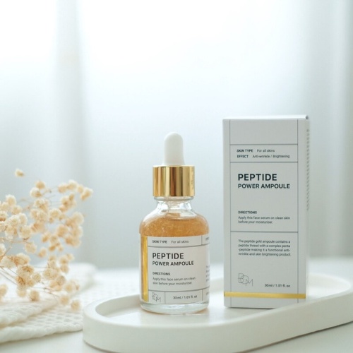 Tinh Chất 24K Làm Sáng Và Săn Chắc Da Bom Peptide Power Ampoule 30ml