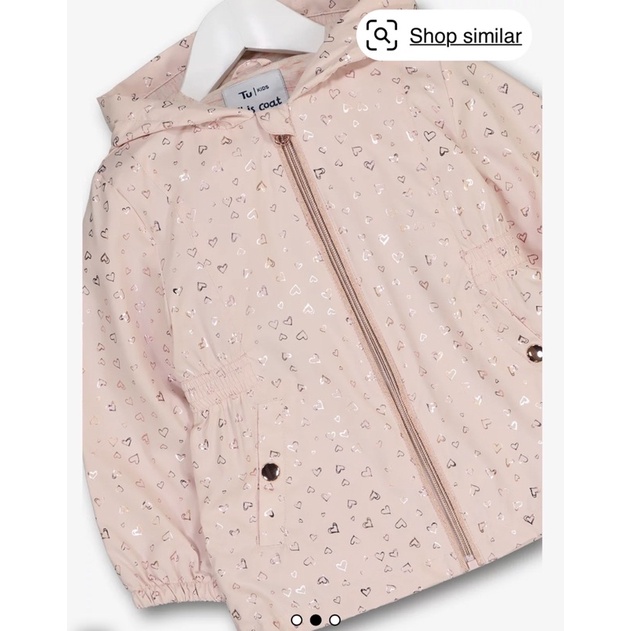 Áo gió bé gái TU Auth 9-12m 12-18m 2-3y 3-4y