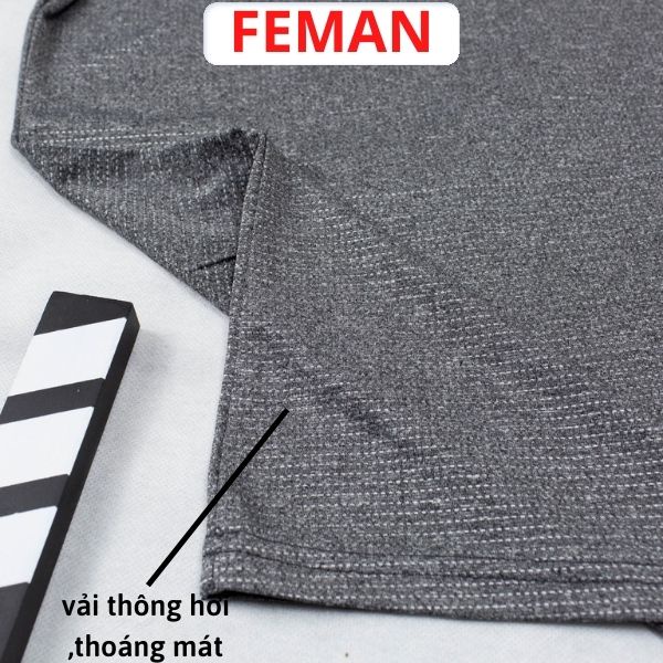Sét Bộ Thể Thao Nam Hè Thời Trang Cao Cấp Mặc Nhà Fom Rộng Cốc Tay Có Cổ Big Size Thun Lạnh Hà Nội QCCD Feman