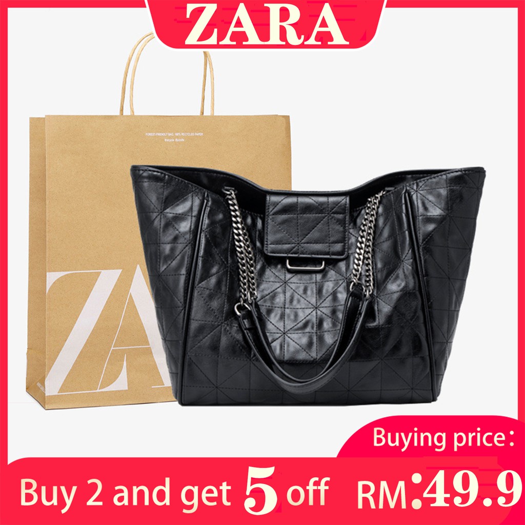 Túi Xách Đeo Vai ZARA Kiểu Dáng Đơn Giản Thời Trang Dành Cho Nữ