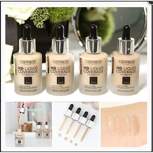 Kem Nền Catrice HD Liquid Coverage Foundation