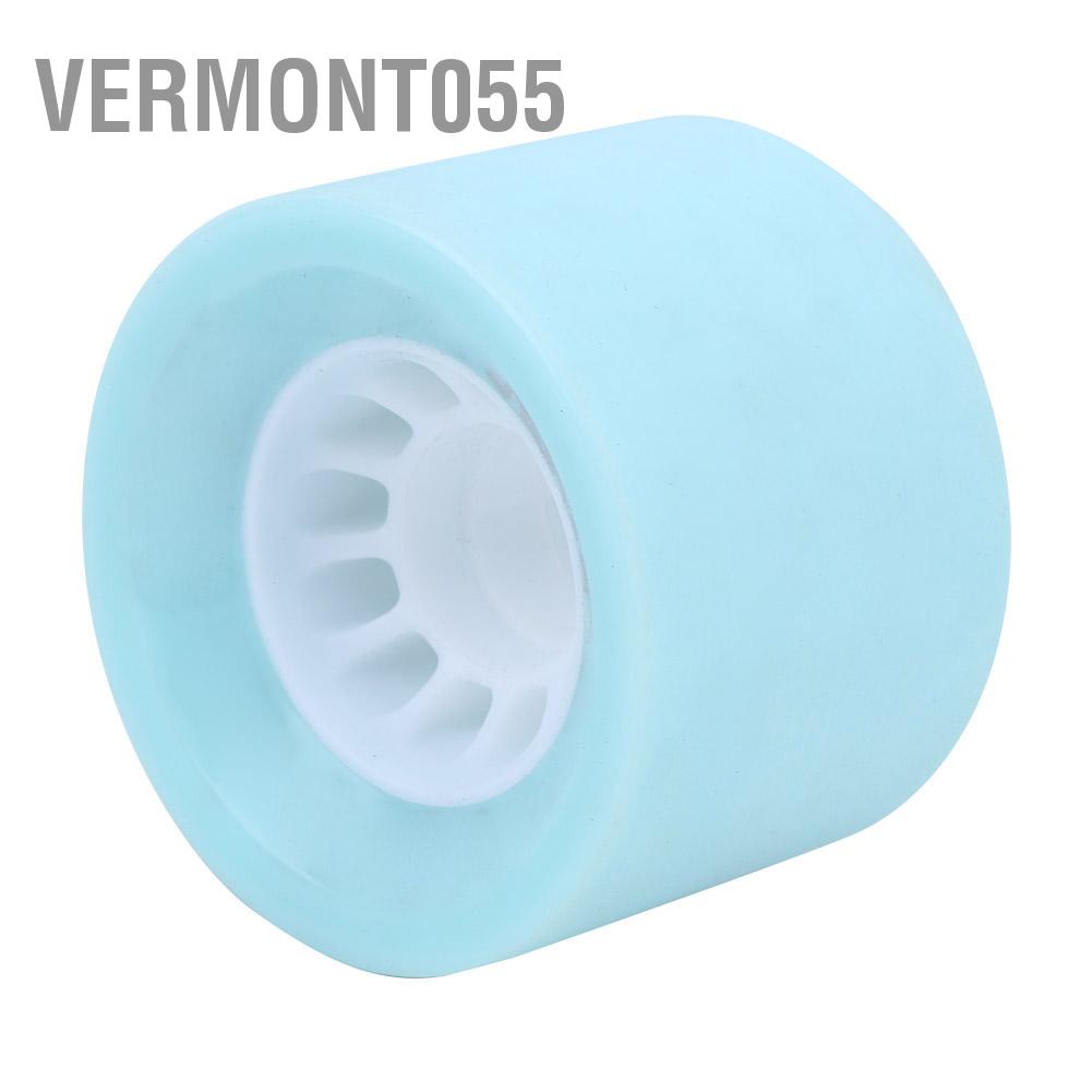 Vermont055 4Pcs/Set PU Durable Longboard Dance Board Skateboard Replacement Wheel Accessory