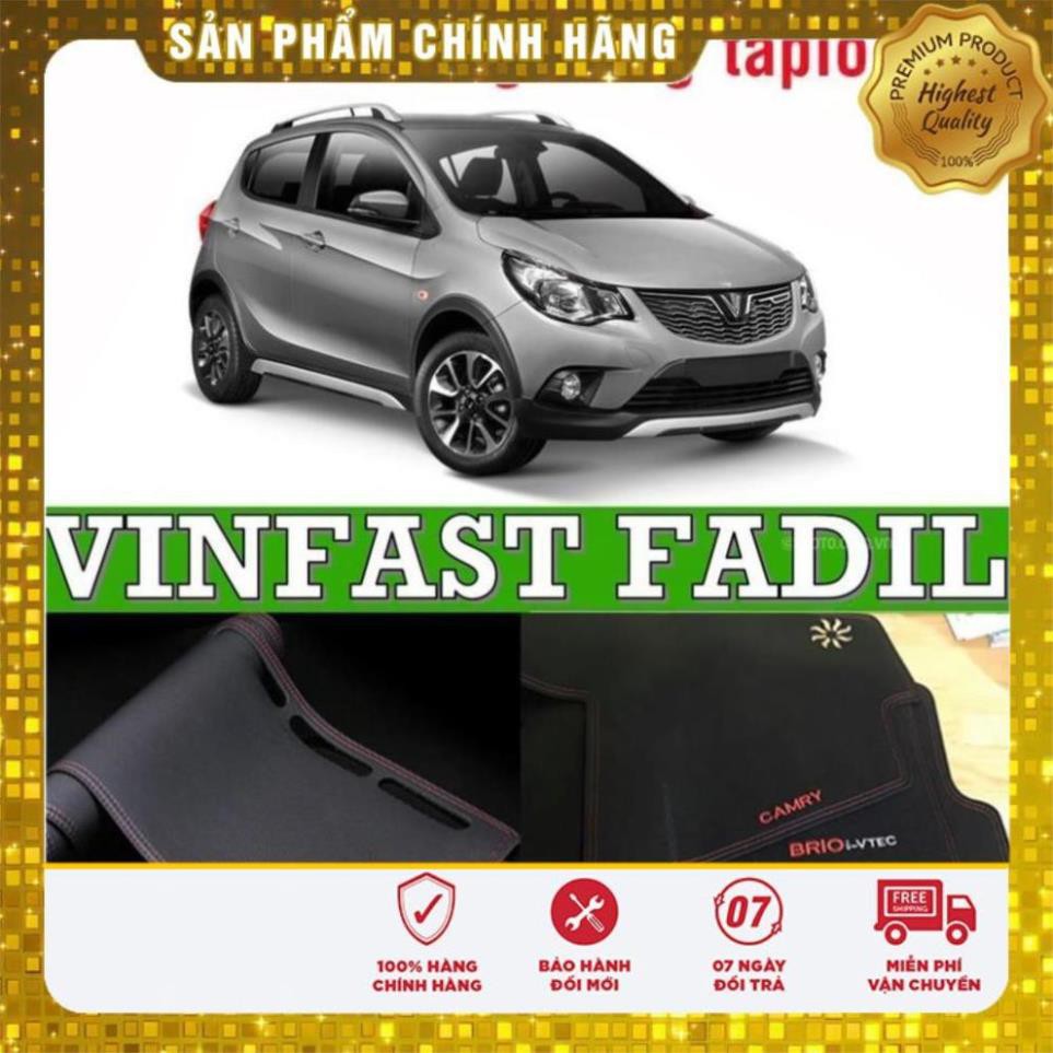 Thảm Taplo Da Carbon Xe Vinfast Fadil