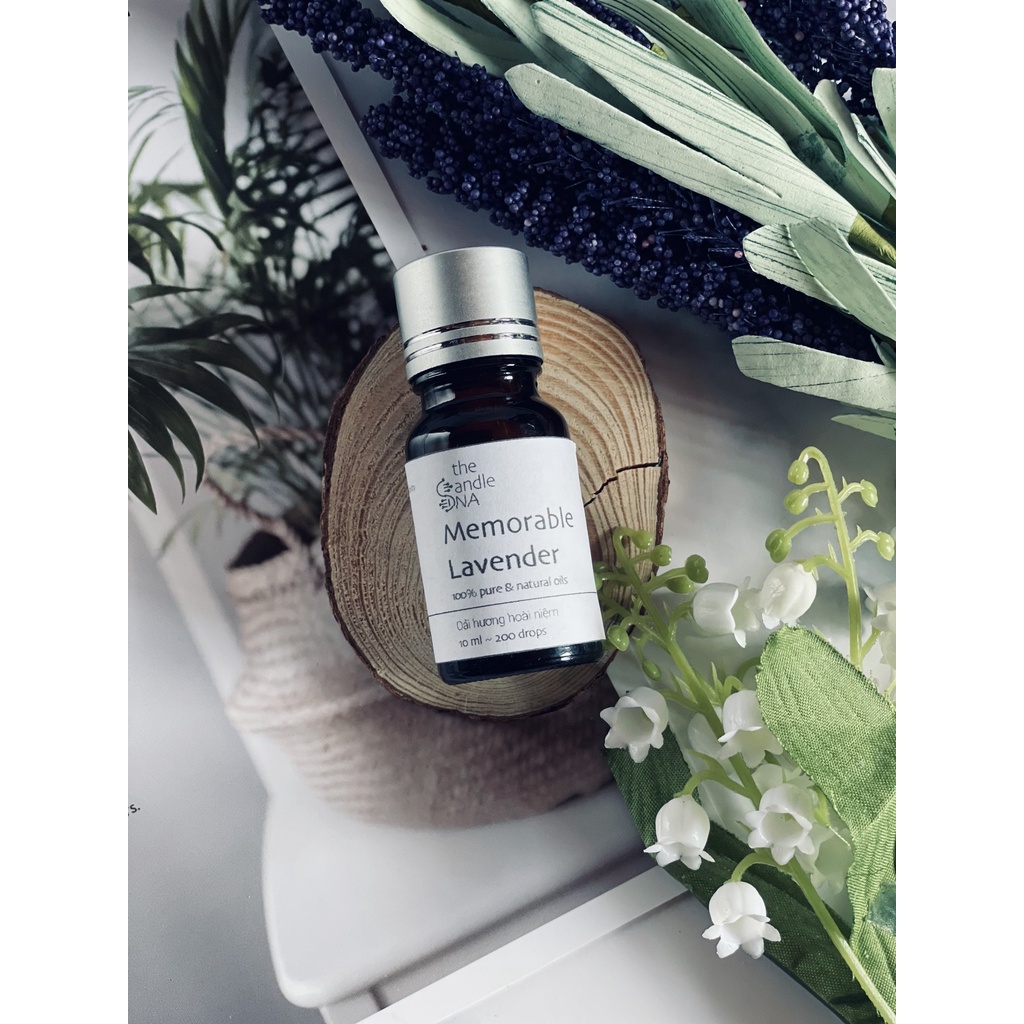 - Tinh dầu thiên nhiên họ HOA - 10ml nguyên chất - The Candle DNA