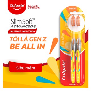 Bộ 2 bàn chải Colgate Slimsoft GenZ 4 cá tính – Be All in