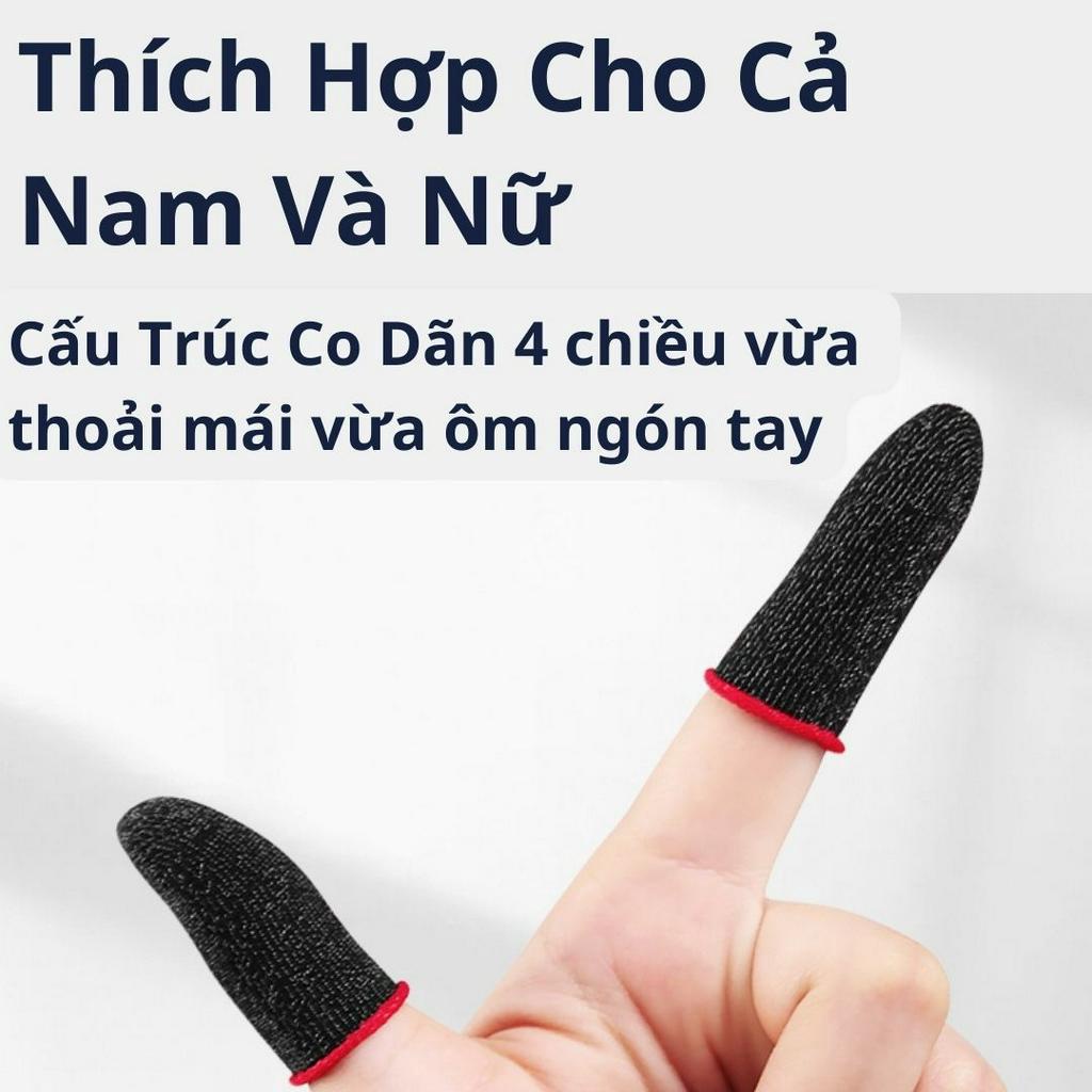 Bao Tay Chơi Game freefire, Pubg, Liên Quân Găng tay chơi game Chống Mồ Hôi, Siêu Nhạy,Co Giãn Cực Tốt Chính hãng Pavu