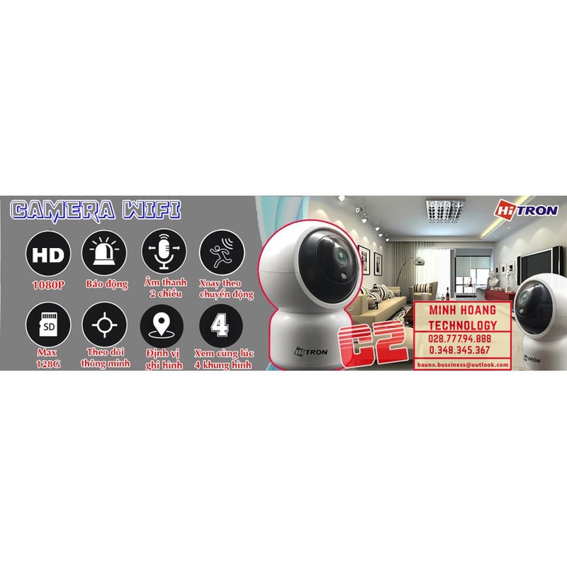 CAMERA WIFI HITRON HT-C2 HD1080-2.0M