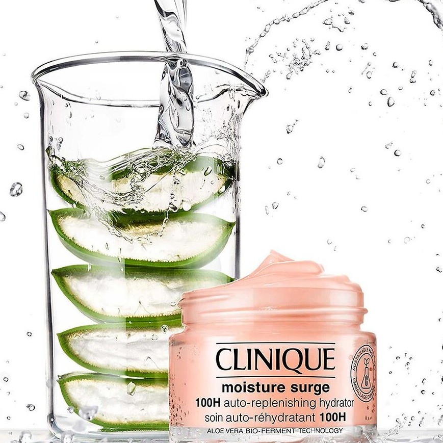 Clinique Moisture Surge 100 Hour Auto-Replenishing Hydrator - Gel Dưỡng Chuyên Sâu Tái Tạo Độ Ẩm Cho Da Suốt 100h 50ml