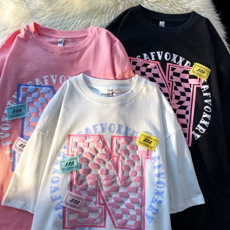 Áo Thun Tay Ngắn Thời Trang Dành Cho Nữ